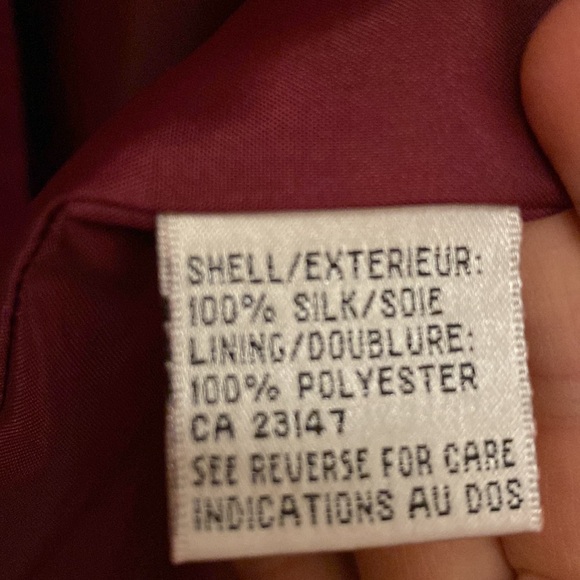 Talbots 100% pure silk Blazer and Skirt Set - Picture 6 of 11